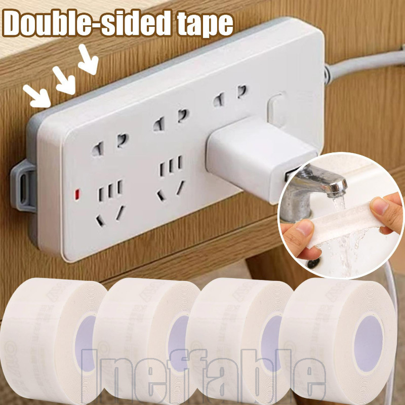 5/3/1 Rolos De Fita Dupla Face-Material De Papelaria De Escritório-Removível , Sem Rastros-De Pôster De Imagem Fixação D