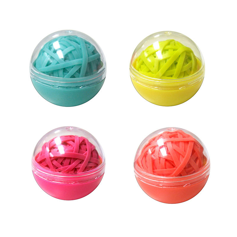 Elástico látex colorido bolinha com 90 unidades 281832 Tilibra em Oferta na Shopee