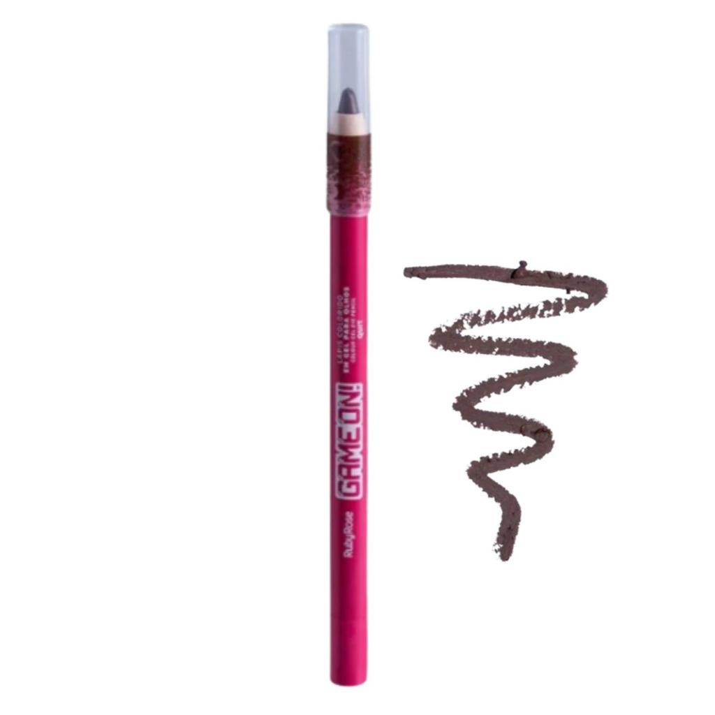 Lápis Colorido Em Gel Para Olhos Ruby Rose Game On Quit Hb-2400-6
