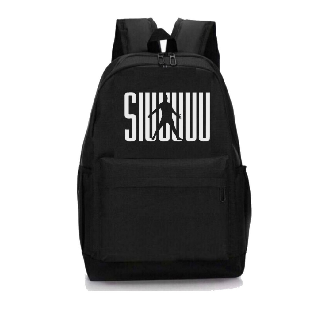 Mochila Masculina CR7 Reforçada Academia Trabalho Porta Garrafa