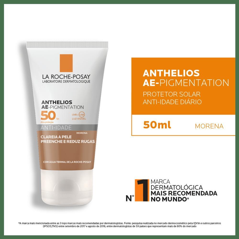 La Roche Anthelios AE- Pigmentation 50 Morena - Protetor 40g — imagem 2 de 2