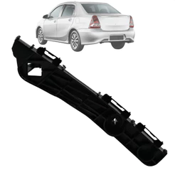 Suporte Guia do Parachoque Traseiro Lado Esquerdo do Etios Sedan 2013 2014 2015 2016 2017 2018 2019 2020 2021