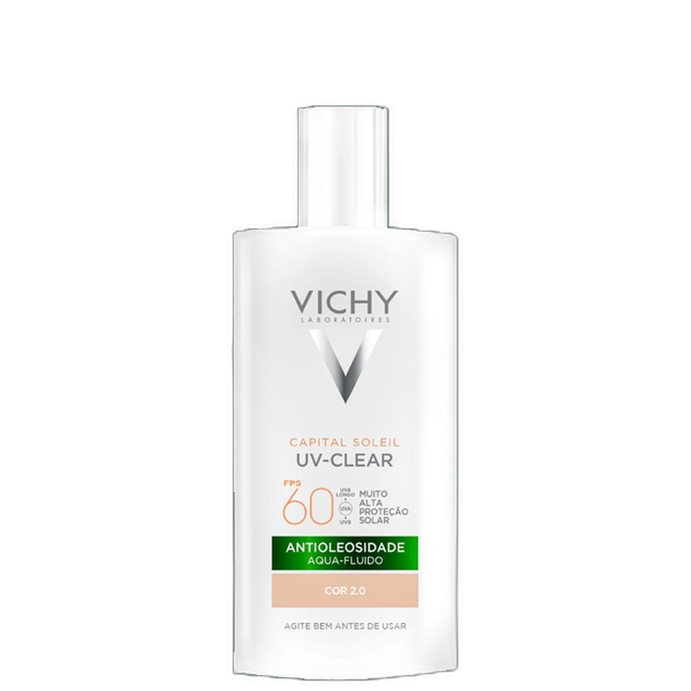 Vichy Capital Soleil UV Clear FPS60 2.0 - Protetor Solar com Cor 40g