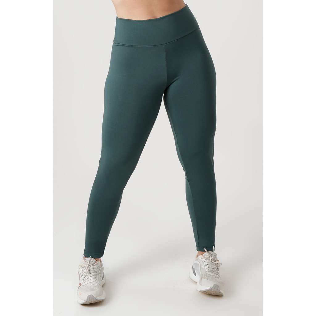 Calça Legging Feminina Fitness Suplex Cós Alto Não Fica Transparente Academia Cintura Alta Modeladora Alta Compressão 