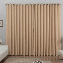 Cortina Blackout 2,60m x 1,80m Corta Luz Tecido Blecaute Alta Qualidade Veda Sala Quarto Escritório