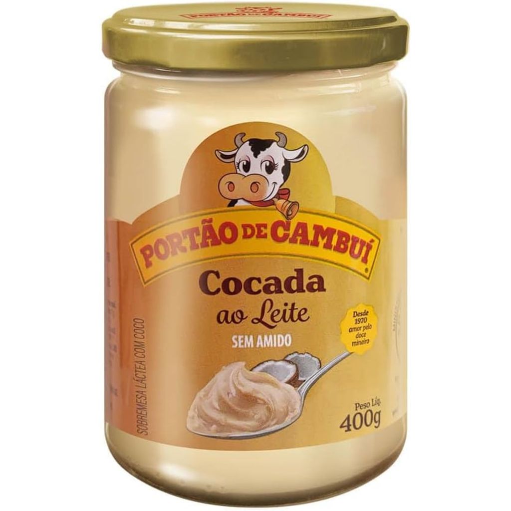 Cocada Cremosa Mineira Portão de Cambuí Pote 400g