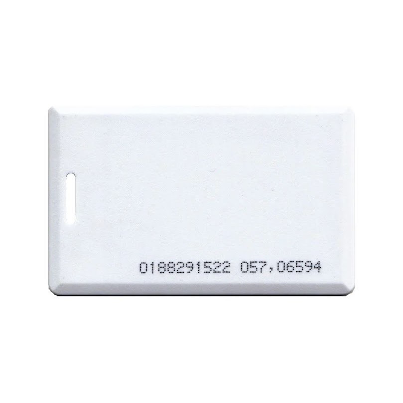 Cartão Pvc Proximidade Clamshell Rfid 125khz Cartão de Ponto