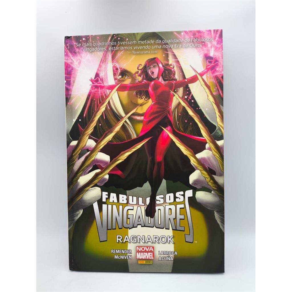 Fabulosos Vingadores - Ragnarok autor remender mcniven e larroca acuna