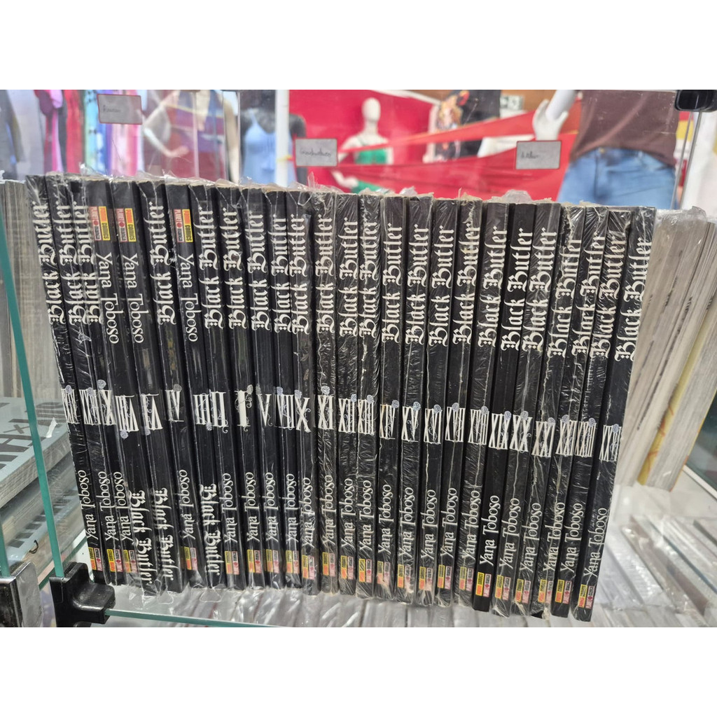 MANGÁ BLACK BUTLER - VOLUMES AVARIADOS - VENDA DE VOLUMES AVULSOS ( LER DESCRIÇÃO DO ANUNCIO) - PORTUGUES