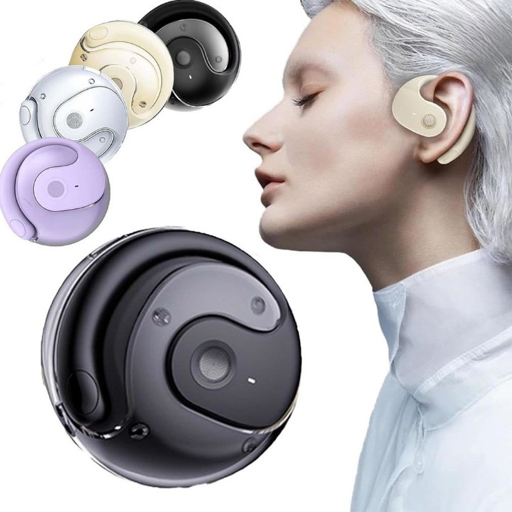 Bluetooth Sem fio Fone de ouvido Anti-queda Ergonômico TWS Suporte Orelha Pendurada Omni
