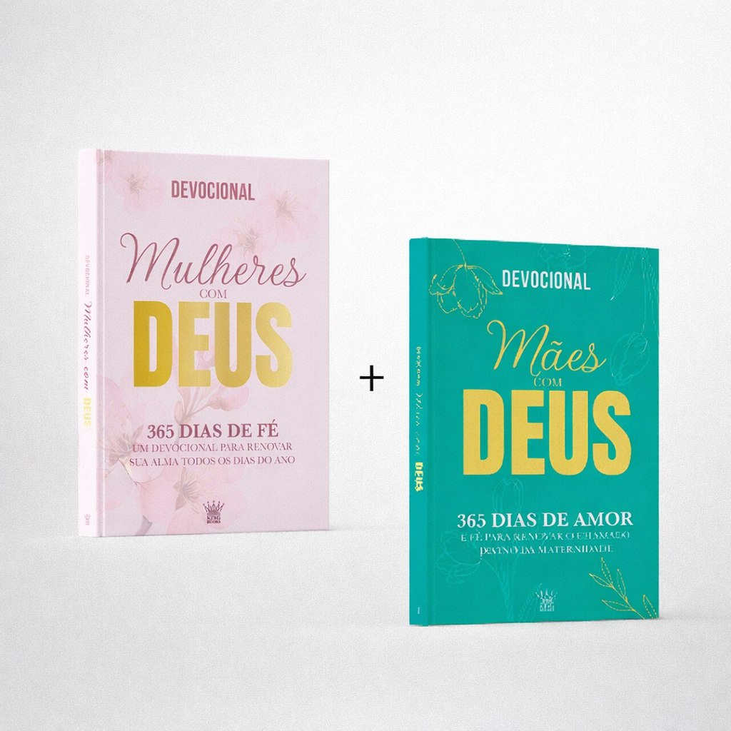 Combo Amor com Deus Extra Ed. 01 - Kit com 2 Livros Devocionais