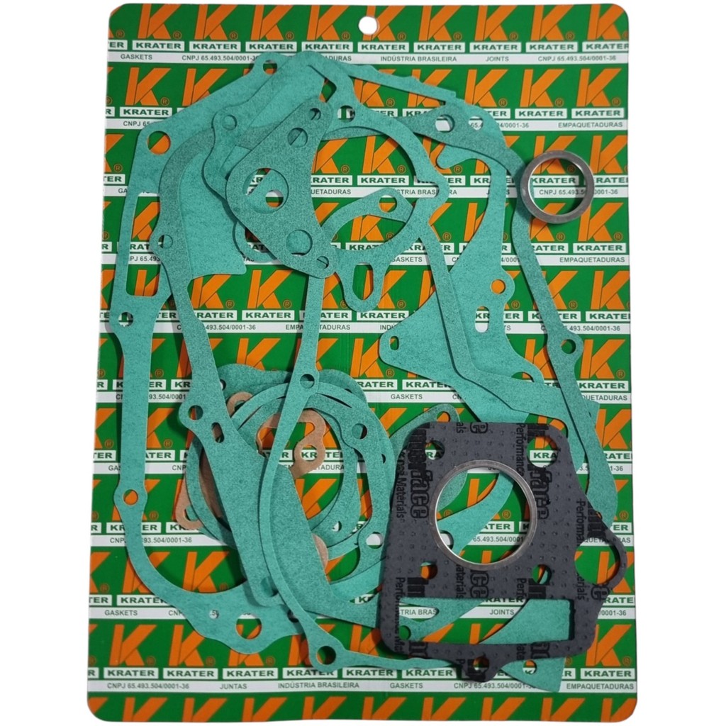 Kit Jogo Junta Motor 14 Pçs Shineray XY 50-Q Phoenix 50Q S JET  RAY  CROSS 2007 até 2026