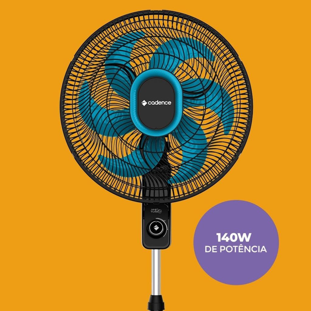 Ventilador de Coluna Refresh Turbo Pro Cadence 40cm 140W 127V — imagem 2 de 2