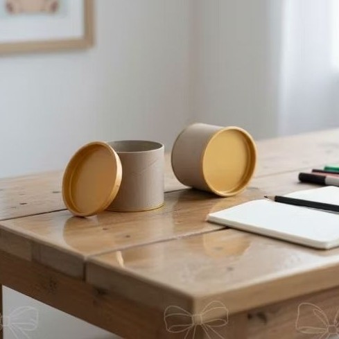 Mini Tubolata 5x6 tampa Dourada kit 50 unidades