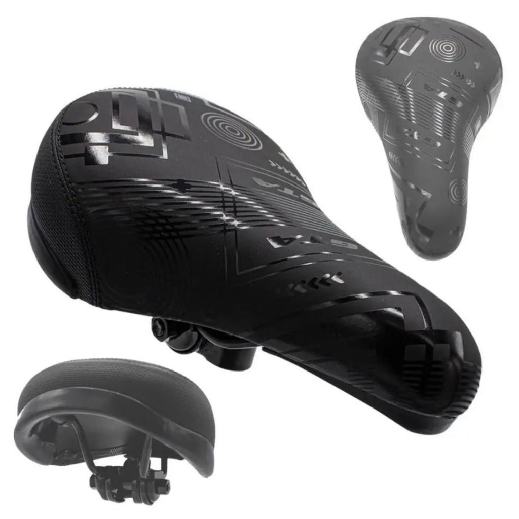 Banco Selim Gta Bicicleta Bmx Freerider Nitro Com Carrinho