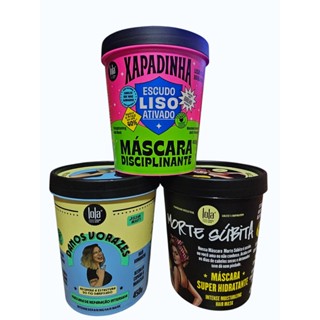 Cronograma Lola Cosmetics - Kit Completo Morte Súbita, Danos Vorazes e Xapadinha 450g em Oferta na Shopee