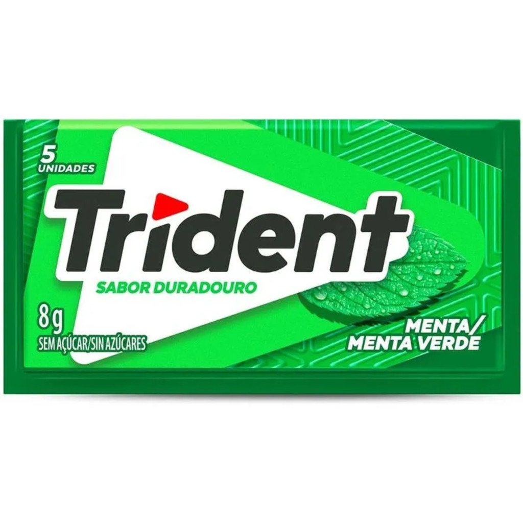 Chiclete Trident Menta Verde 8g