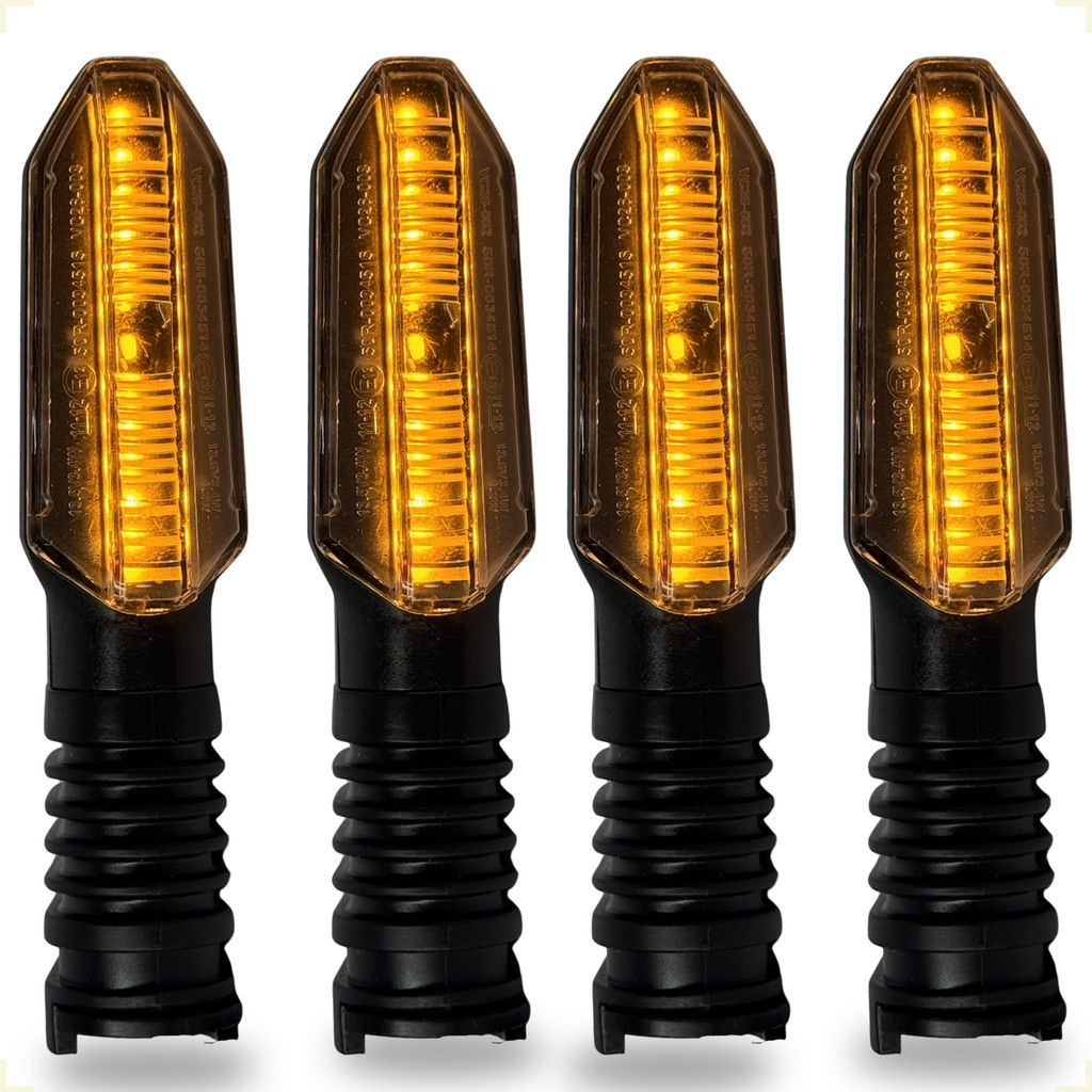 Pisca Factor 150 Xtz Lander Fazer 150 250 Led 2un ou 4un Seta de Led Intermitente Encaixe Coxim
