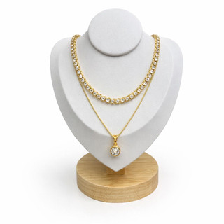 Colar Riviera + Colar Ponto de Luz Banhado a Ouro 18k