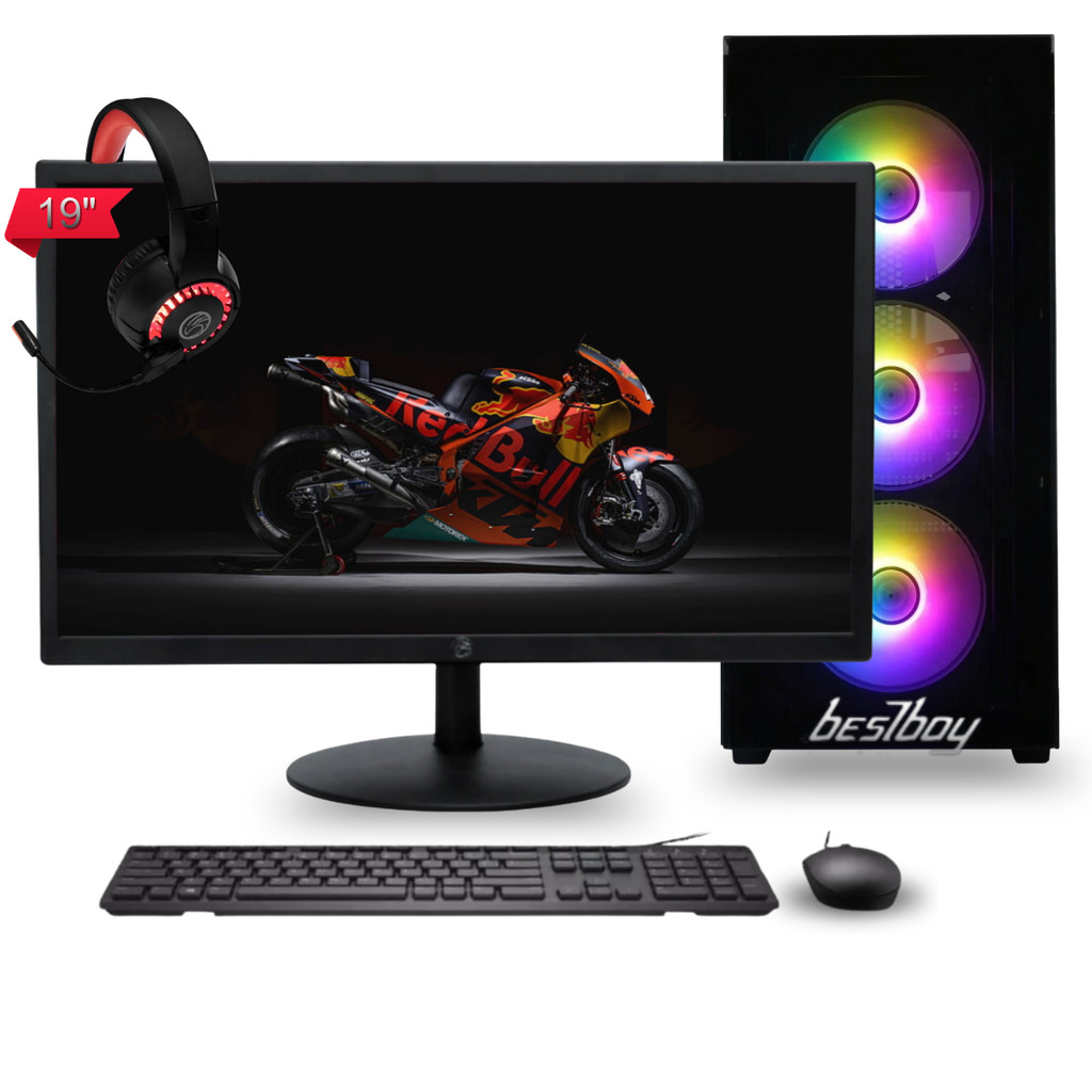 COMPUTADOR OFFICE COMPLETO BESTBOY INTEL CORE I7 3 16GB 480GB T M MNT 19 PT