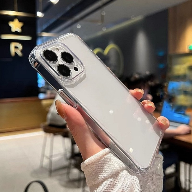 Capinha iPhone capinha case Acrílico transparente Compativel celular iphone 11 12 13 14 15 16 plus pr Ultra Resistente