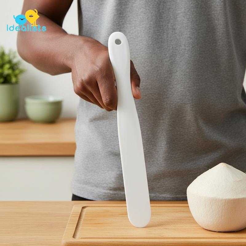 Idealistas Abridor de Ovo E Raspador de Coco Conjunto Multifuncional Macio de Cozinha Ferramenta Para Café Da Manhã Sobr