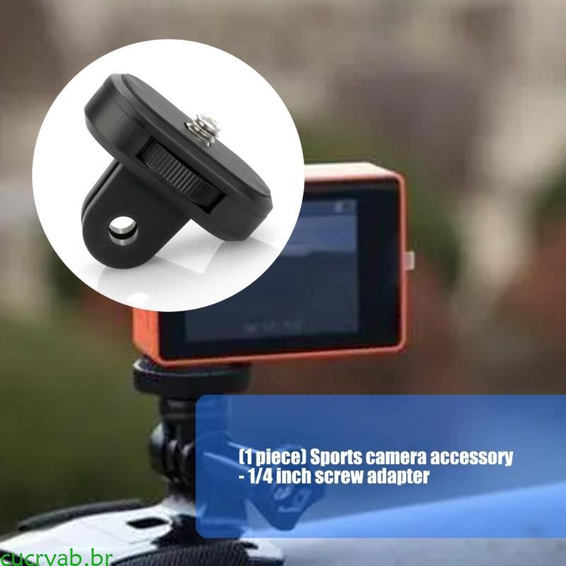 Conversores Rosca ABS cucryab 1 4 Polegadas Para Câmeras Ação Várias Montagems