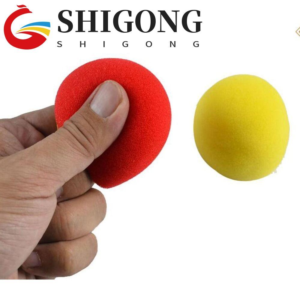 SHIGONG Mudança De Cor Esponja Bola Magia Mostrar Acessórios Mágicos Truques Ilusão Mágico Clássico