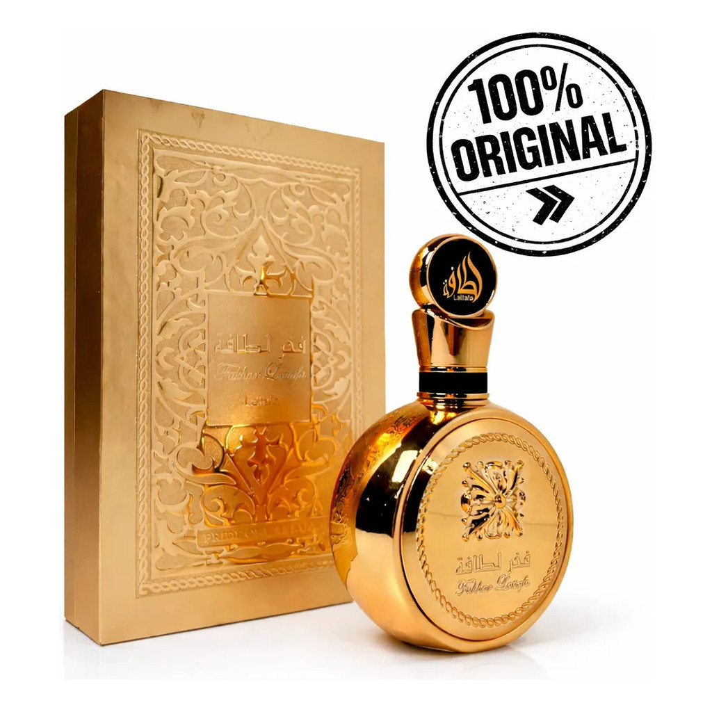 Perfume Árabe Fakhar Gold Extrait Lattafa Eau De Parfum 100ml Perfume Importado Original Alta Fixação