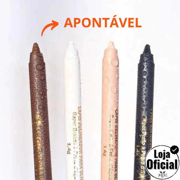 Lápis Delineador a Prova D'água em Oferta na Shopee