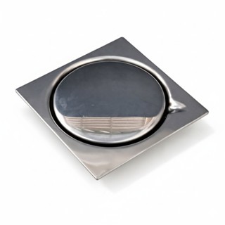 Ralo Quadrado Inox Com Tampa Removível De Alto Fluxo Deend em Oferta na Shopee