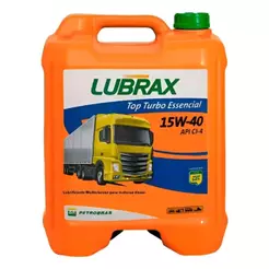 OLEO MOTOR LUBRAX TOP TURBO ESSENCIAL CI4 15W40 20 LITROS