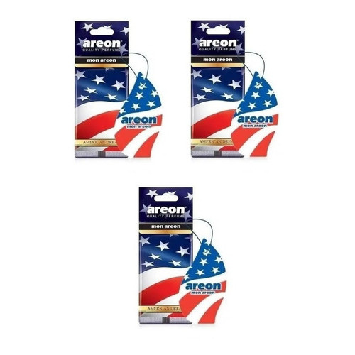 Aromatizante Automotivo Mon Areon 3 American Dream o Melhor