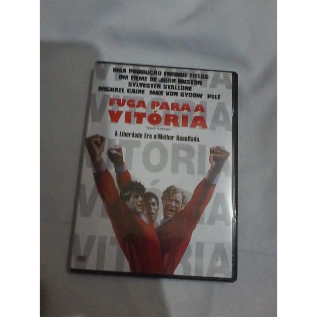 DVD Fuga para a Vitória - Sylvester Stallone, Michael Caine, Pelé editora John Huston