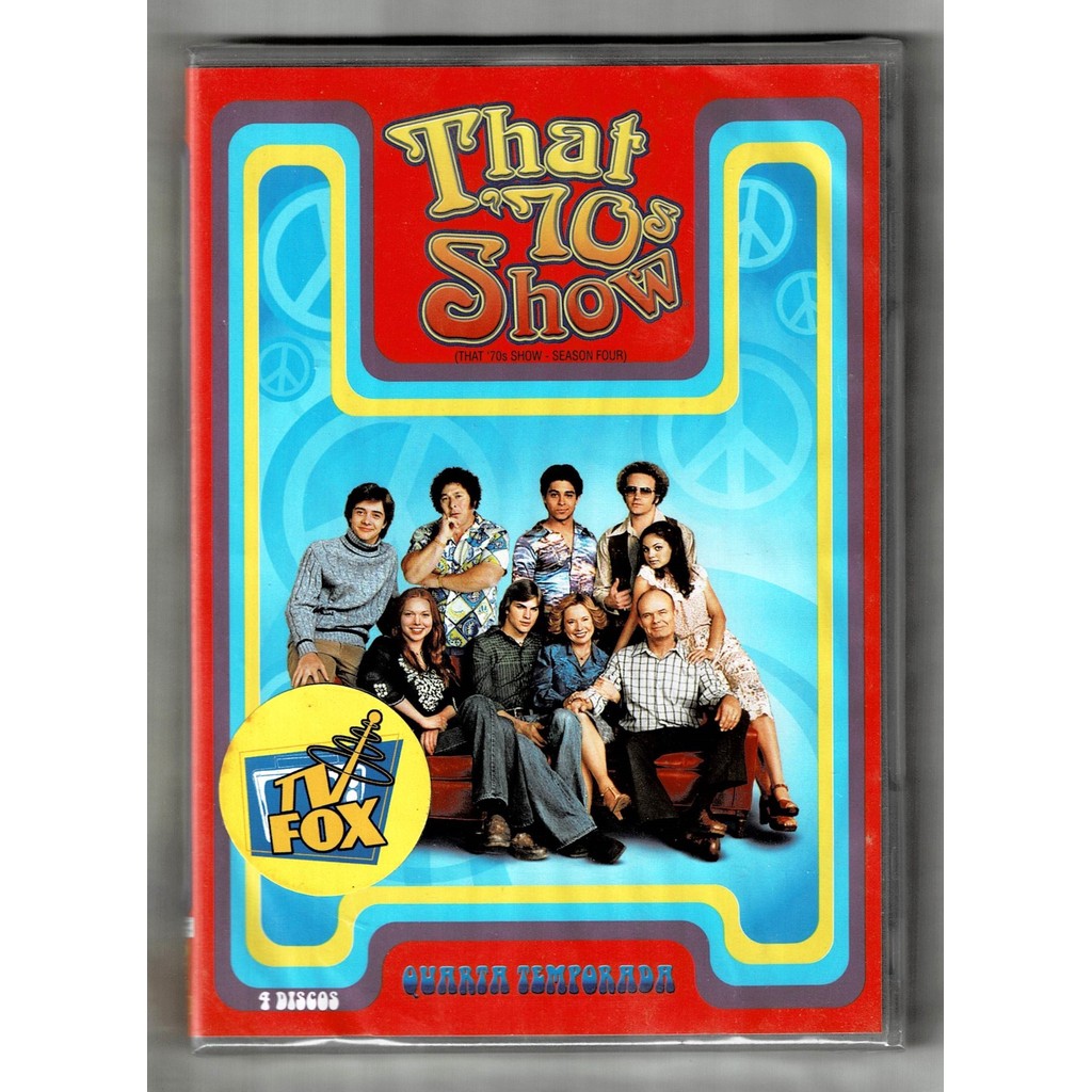 That' 70s Show 4 DVDs 4ª Temporada