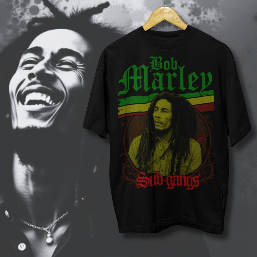 Camiseta Bob Marley Rei do Reggae Roots Jamaicano Lenda Banda The Wailers unissex BARBOSA SHIRTS
