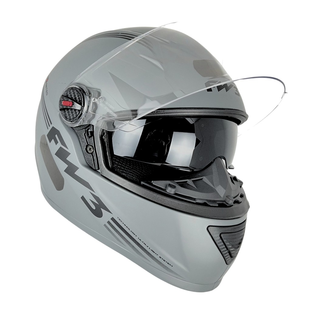 Capacete Lançamento FW3 GTX LIMITED Integral Fechado Viseira Cristal Óculos Escuros Interno Proteção UV Cores Fosco em Oferta na Shopee