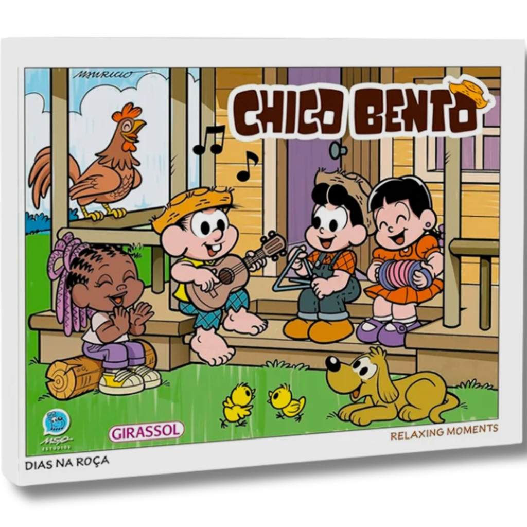 Chico Bento | Dias na Roça | Relaxing Moments | Livro de Colorir