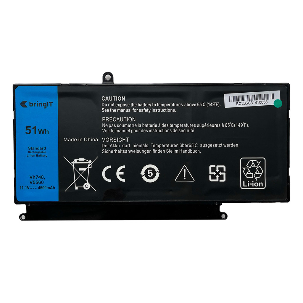 Bateria para Notebook Dell Part Number VH748