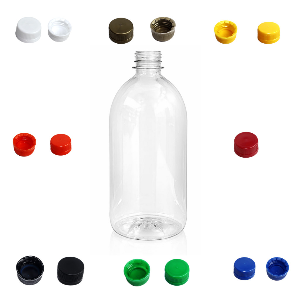 Kit 10 Garrafas 1 Litro Alta Lisa Frasco Plastico Cristal Lisa Suco Com Tampa Rosca em Oferta na Shopee