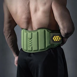 Cinto de Fitness agachamento Barbell Deadlift cinto levantamento de peso esportes suporte de cintura esportes masculino