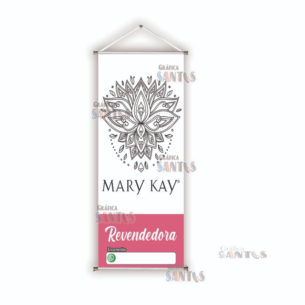 Faixa de banner pronto, tema: (REVENDEDOR/MARY KAY)  FAA 363  (obs. NÃO HÁ POSSIBILIDADE DE ALTERAÇAO NA ARTE)