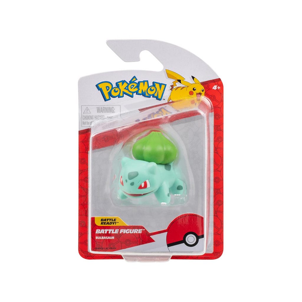 Boneco De Batalha Bulbasaur  De 4Cm - Pokémon em Oferta na Shopee