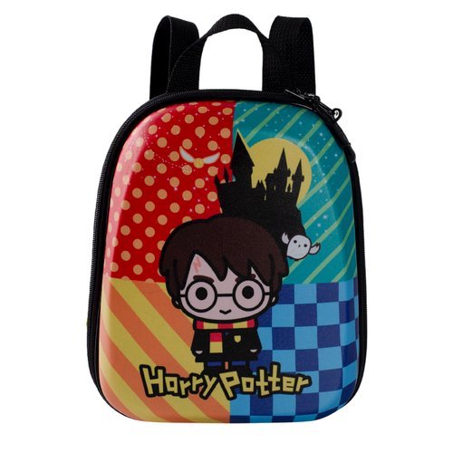 Mochila Infantil Pequena Harry Potter Resistente Colorida Confortavel Escola