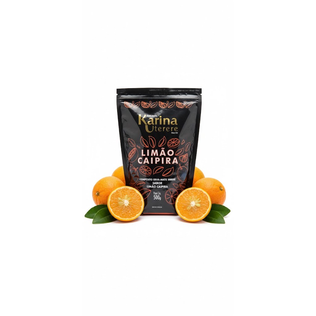 Erva Mate para Tereré Karina Premium - Limão Caipira