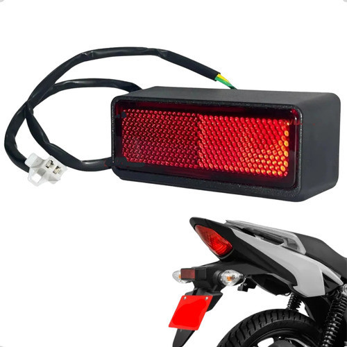 Olho De Gato Luz Placa Titan Fan Start 160 Modelo Original em Oferta na Shopee