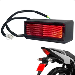 Olho De Gato Luz Placa Titan Fan Start 160 Modelo Original