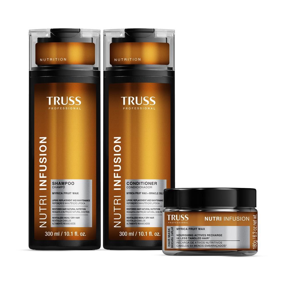 Kit Truss Nutri Infusion Home Trio Mask (3 Produtos)