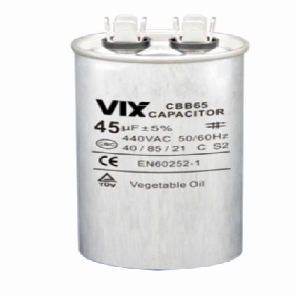 Capacitor Permanente Vix 45 MF - 440 Volts em Oferta na Shopee