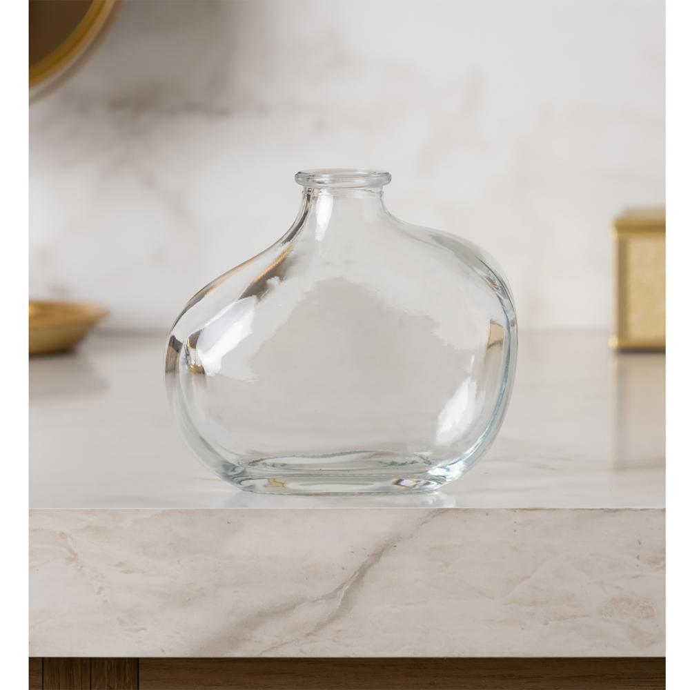Vaso Organics 11cm x 9,5cm x 5,5cm Vidro Wolff